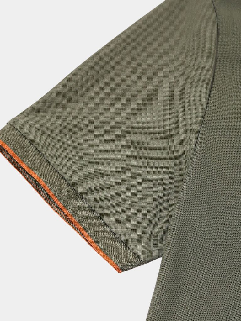 Curtis - Olive Green Classic Polo