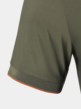 Curtis - Olive Green Classic Polo