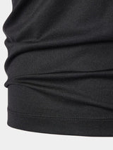 Dallas - Black Polo with Contrast Piping