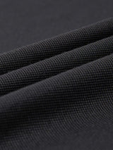 Dallas - Black Polo with Contrast Piping
