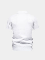 Devin - Colour Block Zip Polo