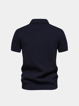 Devin - Colour Block Zip Polo
