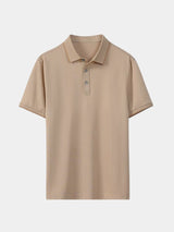 Eric - Navy Polo with Classic Collar