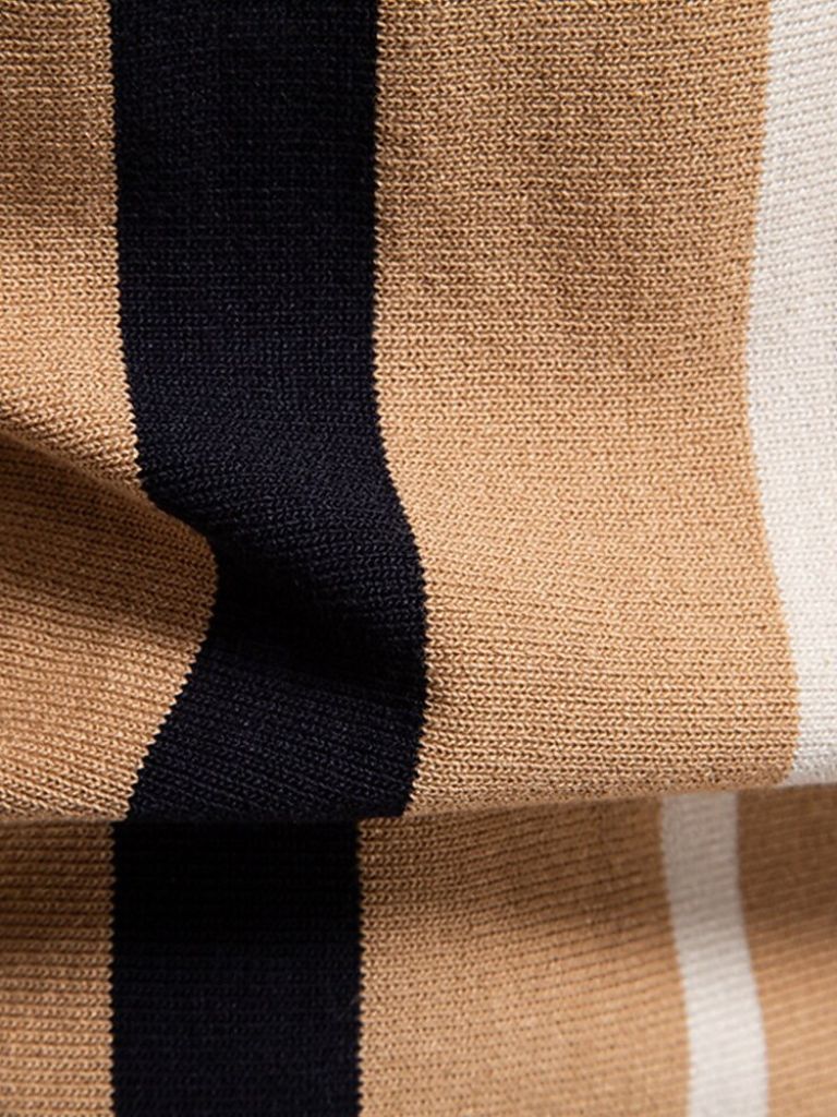 Graham - Retro Vertical Stripe Polo