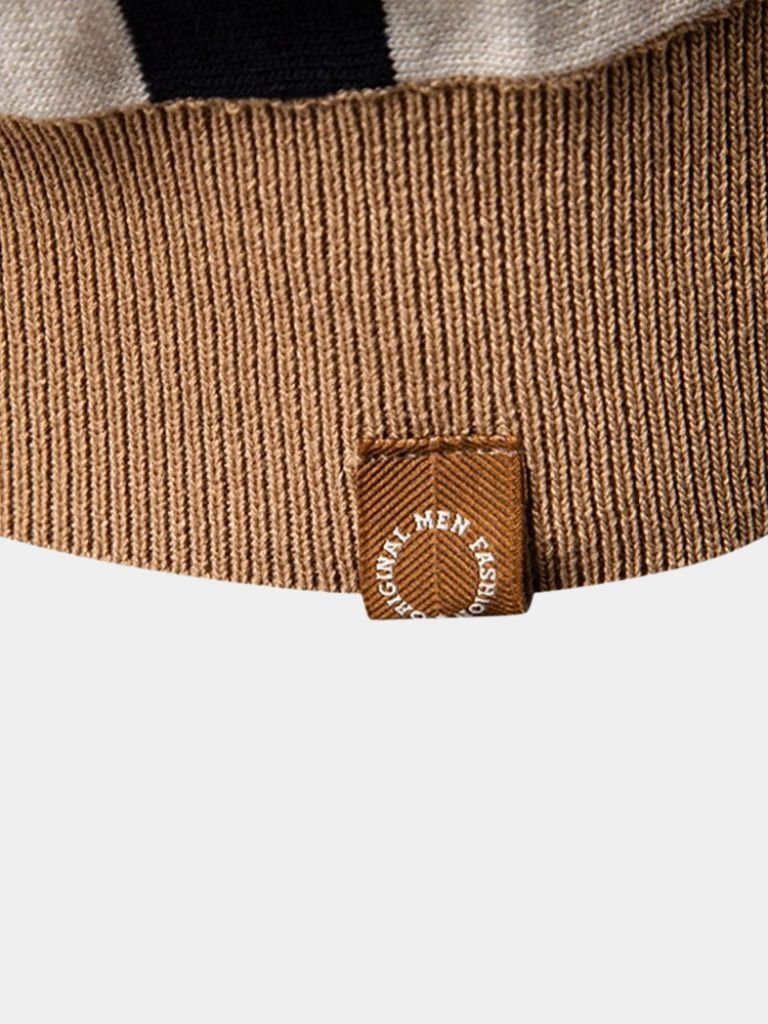 Graham - Retro Vertical Stripe Polo
