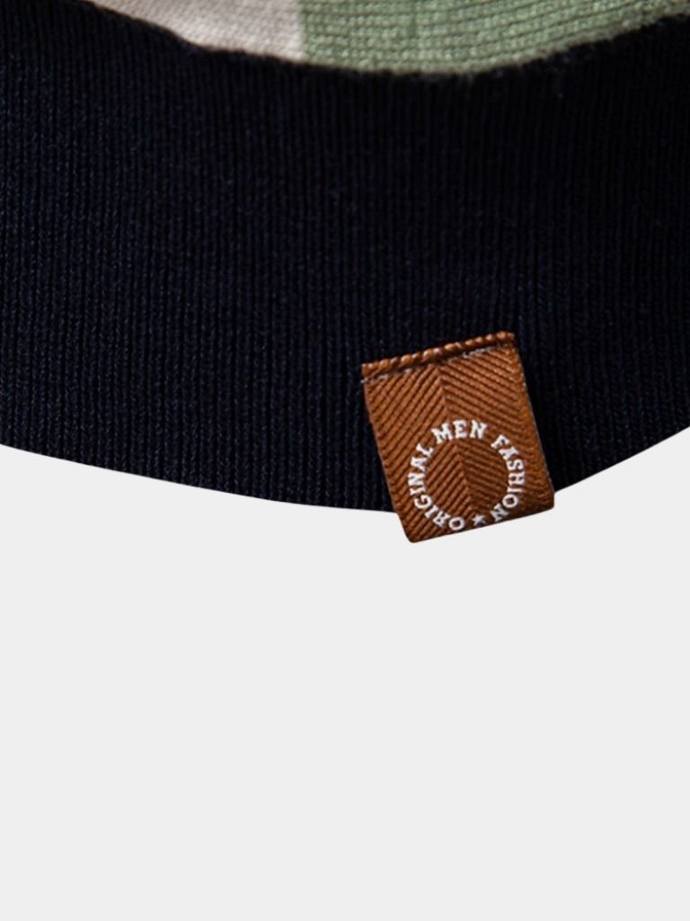 Graham - Retro Vertical Stripe Polo