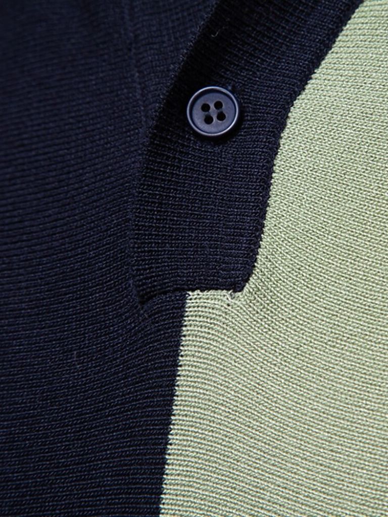 Graham - Retro Vertical Stripe Polo