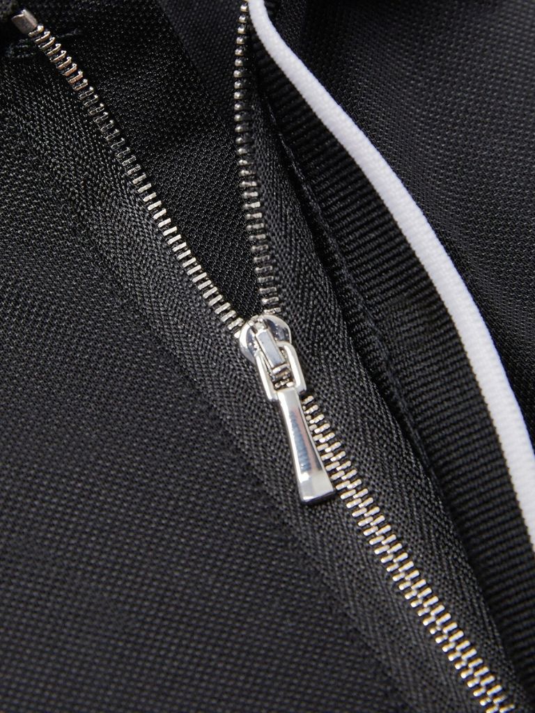 Grant - Black Zip Collar Polo