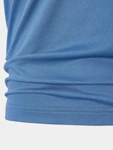 Jared - Blue Quarter Zip Polo
