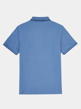 Jared - Blue Quarter Zip Polo