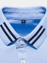 Joel - Light Blue Classic Polo