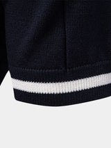 Lane - Knit Zip Collar Polo