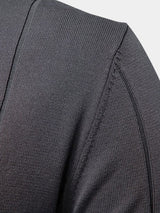 Lane - Knit Zip Collar Polo