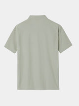 Mitchell - Sage Green Polo with Classic Collar