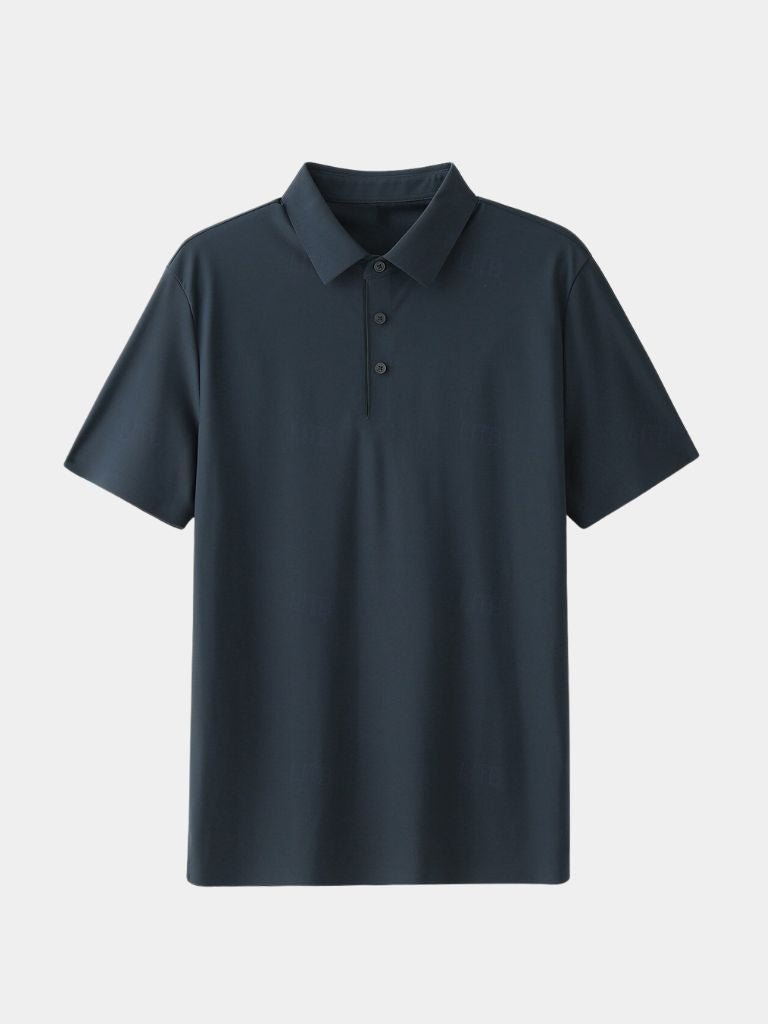 Mitchell - Sage Green Polo with Classic Collar