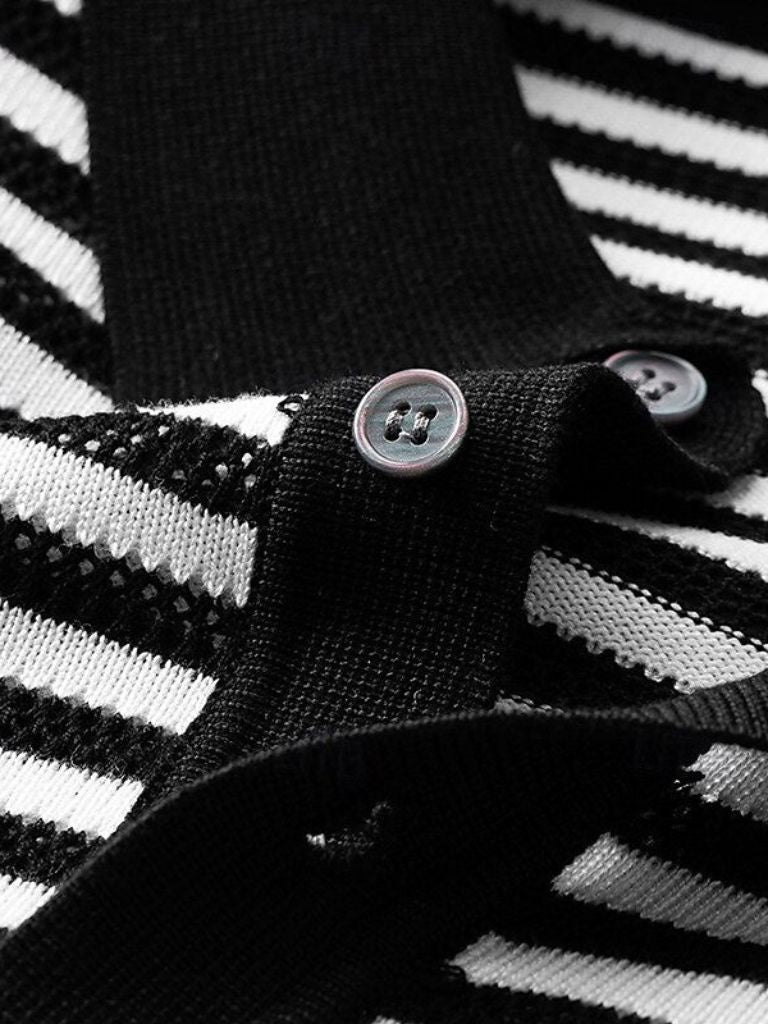 Morgan - Striped Polo Shirt