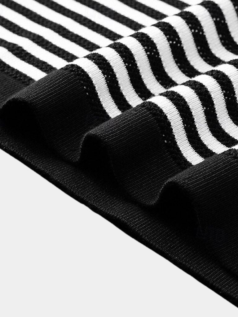 Morgan - Striped Polo Shirt
