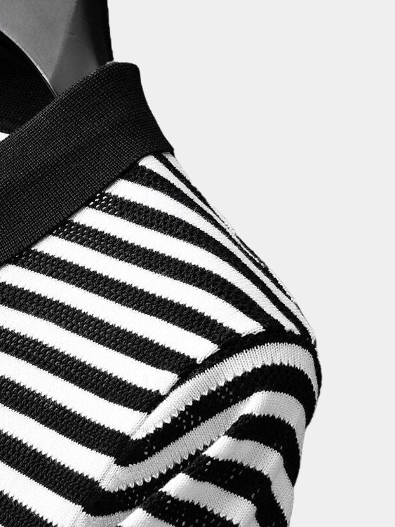 Morgan - Striped Polo Shirt