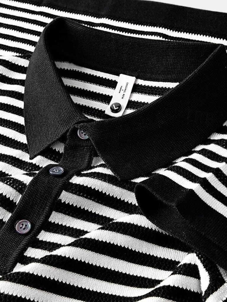 Morgan - Striped Polo Shirt