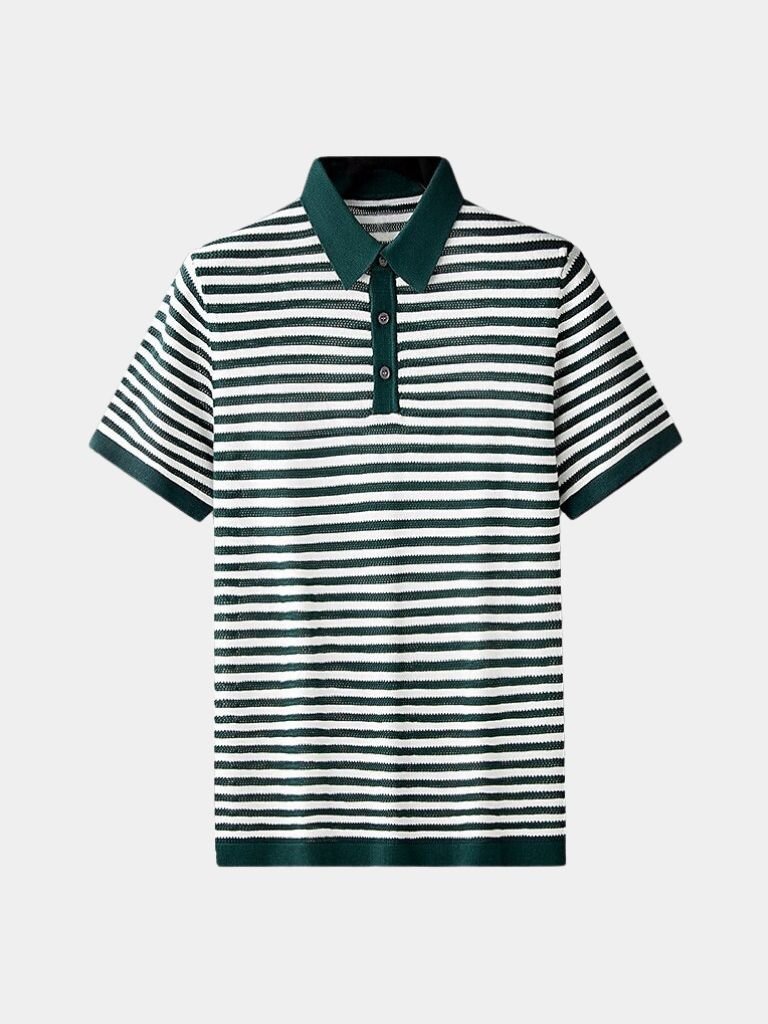 Morgan - Striped Polo Shirt