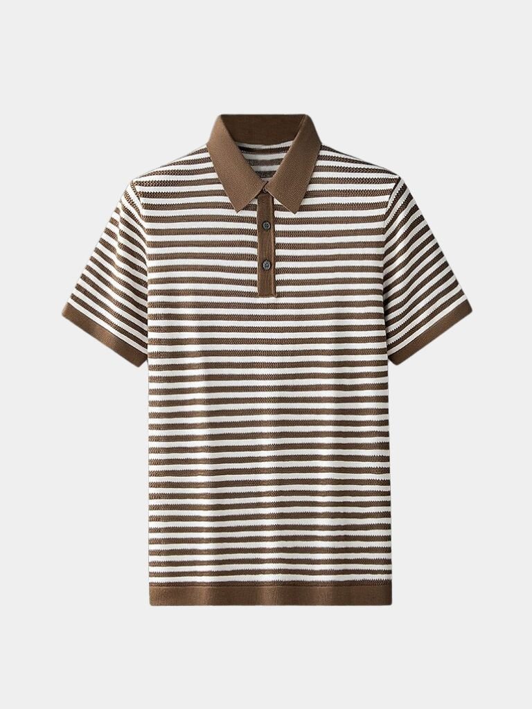 Morgan - Striped Polo Shirt