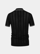 Parker - Cream Knit Zip Polo