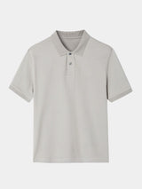 Shane - Light Grey Classic Polo