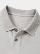 Shane - Light Grey Classic Polo
