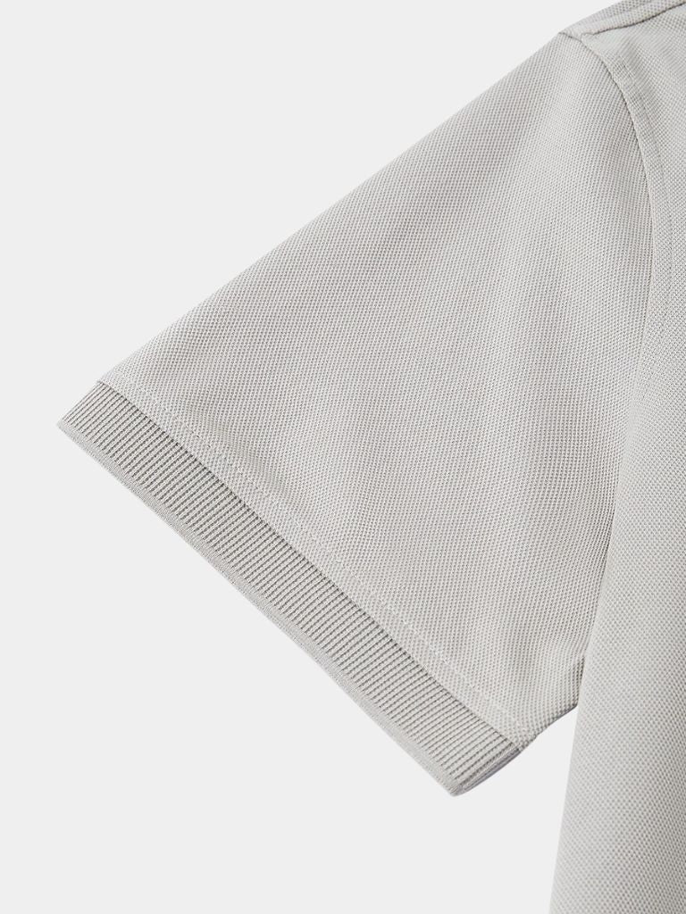 Shane - Light Grey Classic Polo