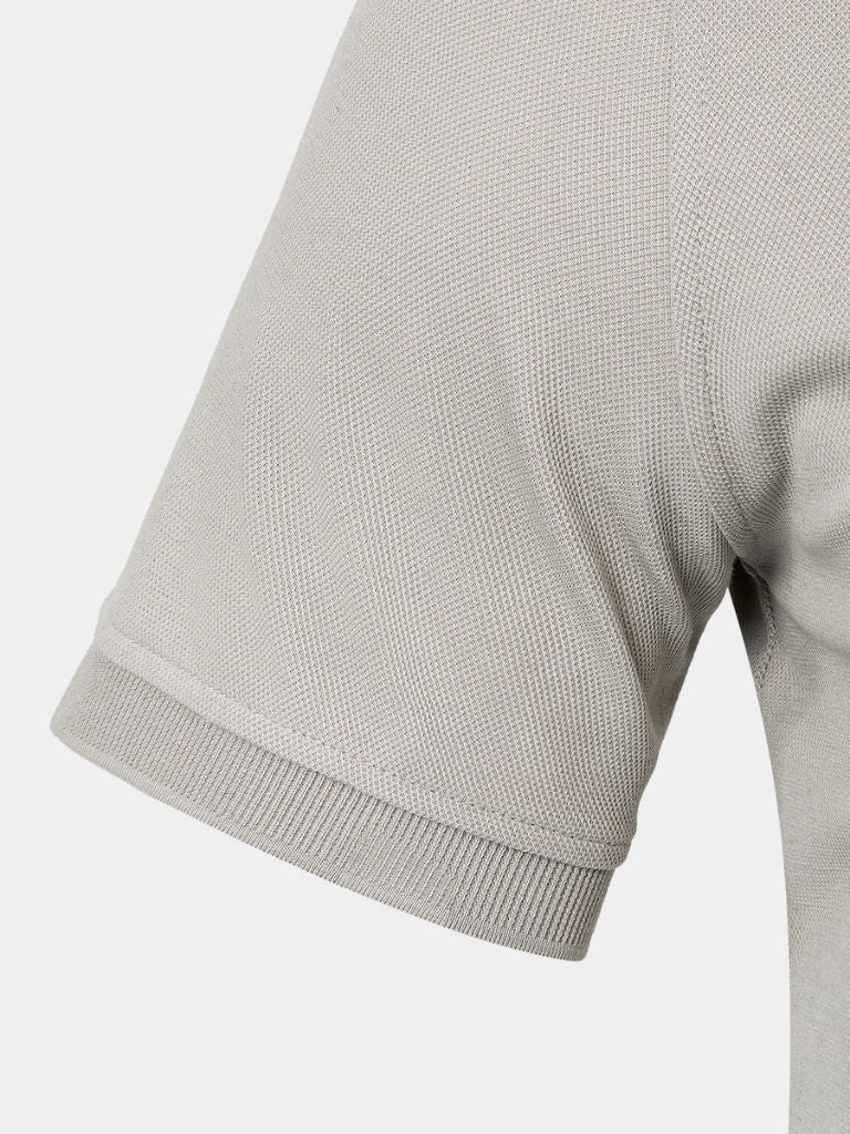 Shane - Light Grey Classic Polo