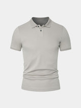 Shane - Light Grey Classic Polo
