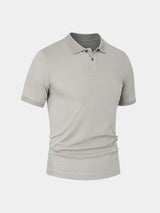 Shane - Light Grey Classic Polo