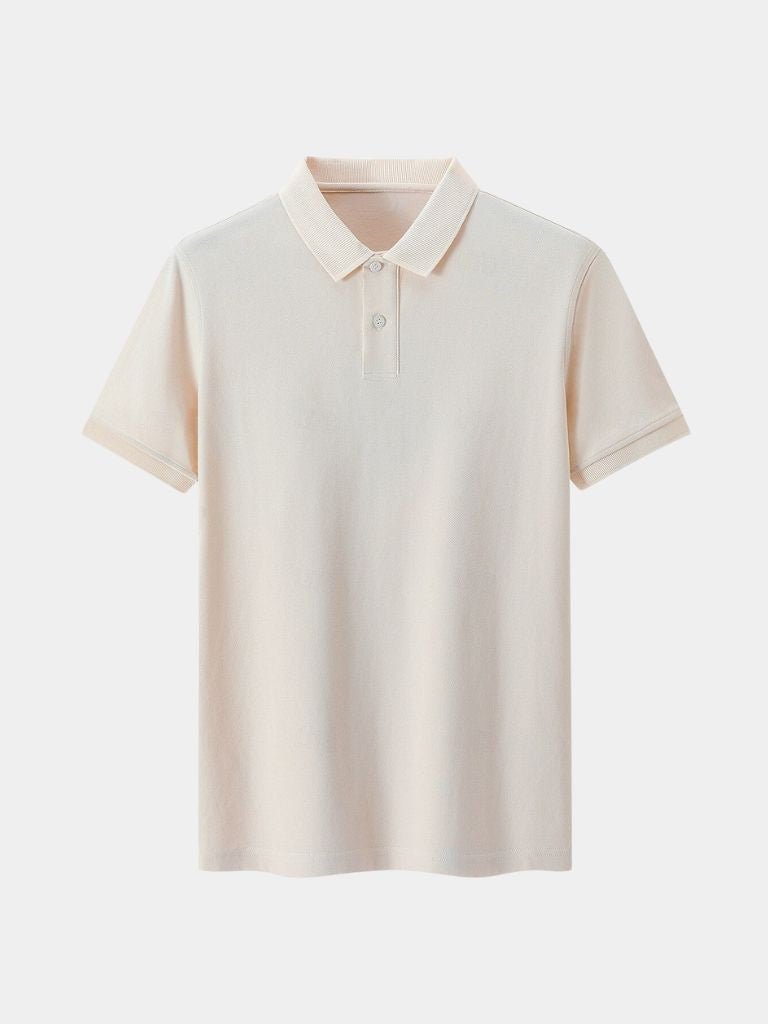 Shane - Light Grey Classic Polo