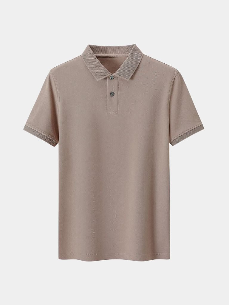 Shane - Light Grey Classic Polo