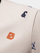 Travis - White Printed Polo