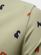 Travis - White Printed Polo