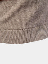 Tristan - White Polo with Stripe Detail