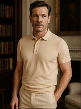 Austin - Cream Classic Polo