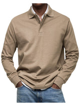 Carson - Navy Long Sleeve Polo