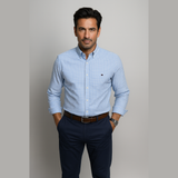 Kyle - Fine Stripe Shirt