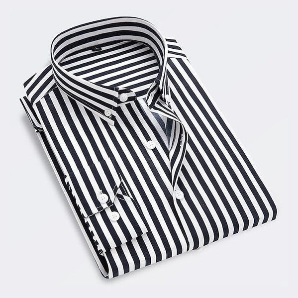 Landon - Striped Shirt