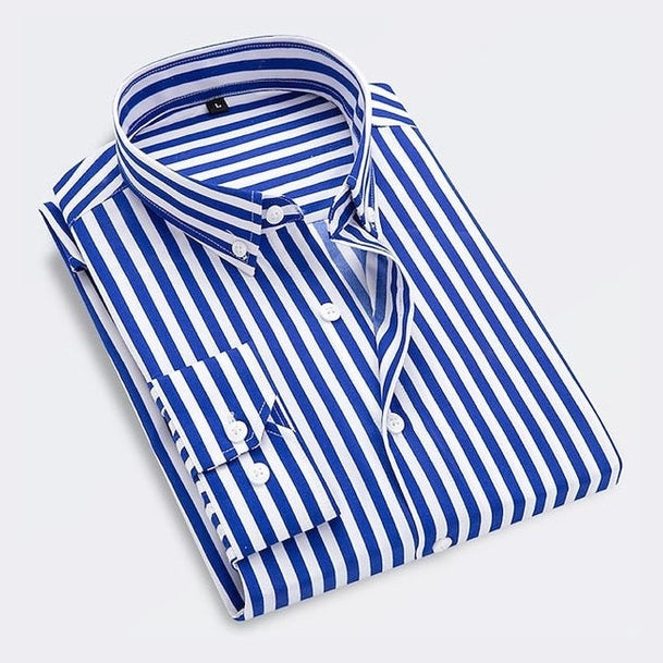 Landon - Striped Shirt