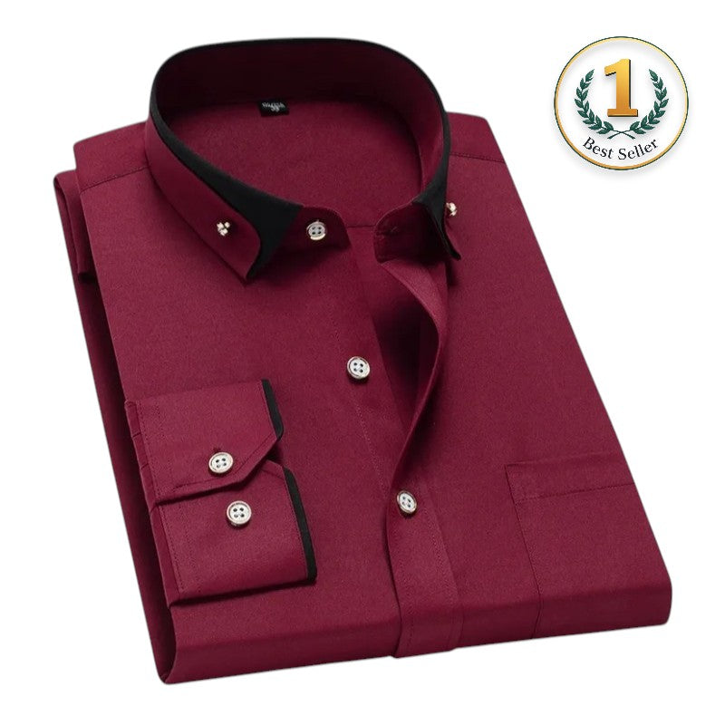 Lane - Shirt with Contrast Collar