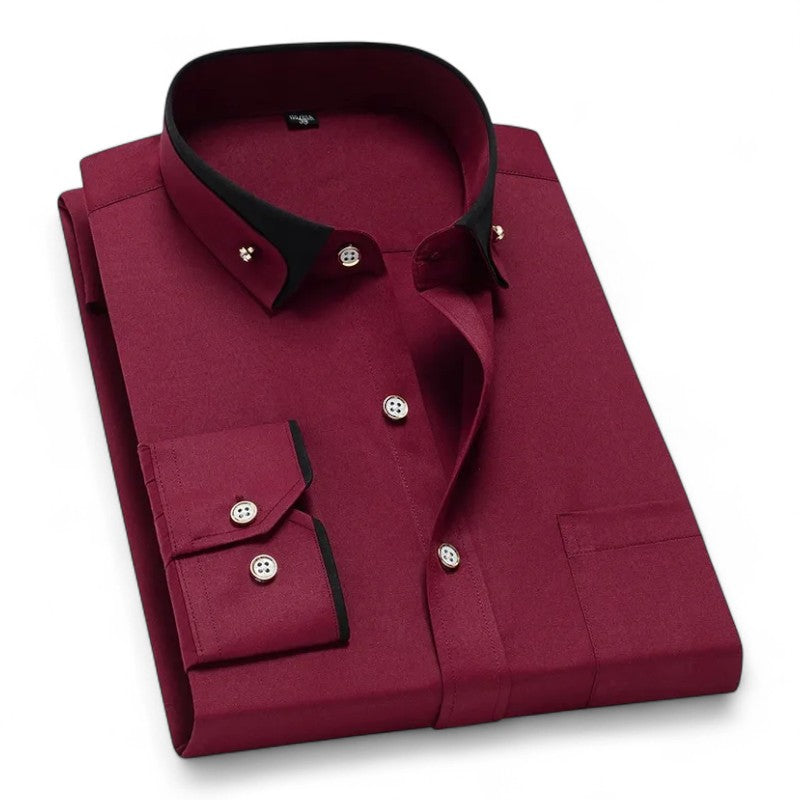 Lane - Shirt with Contrast Collar