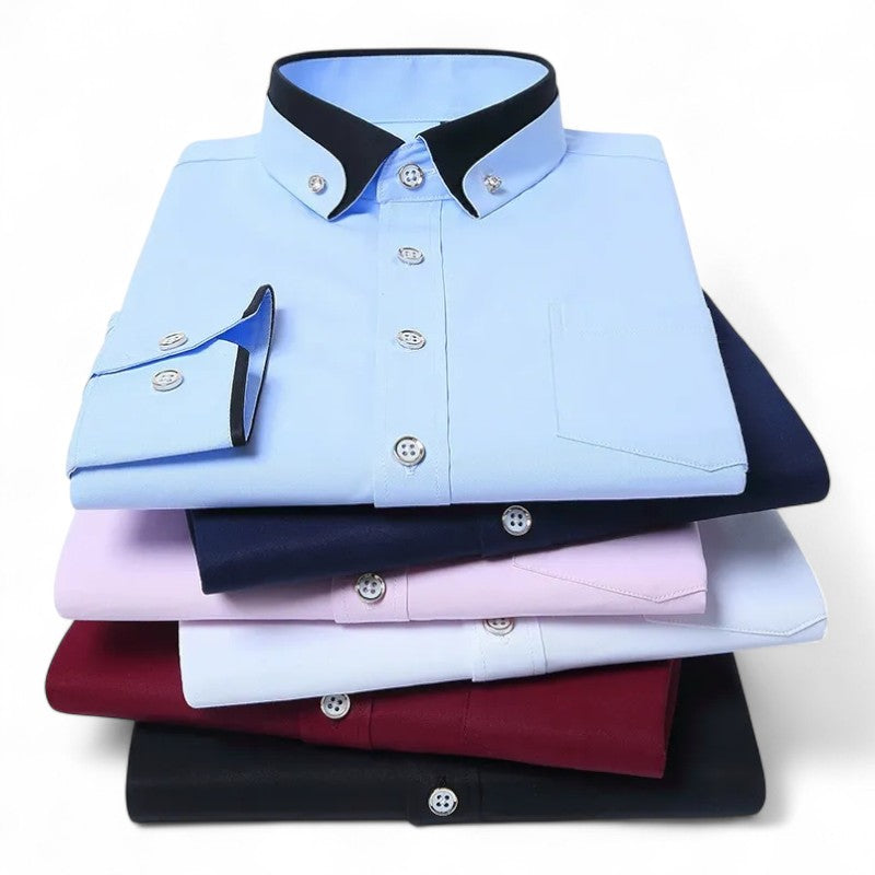 Lane - Shirt with Contrast Collar