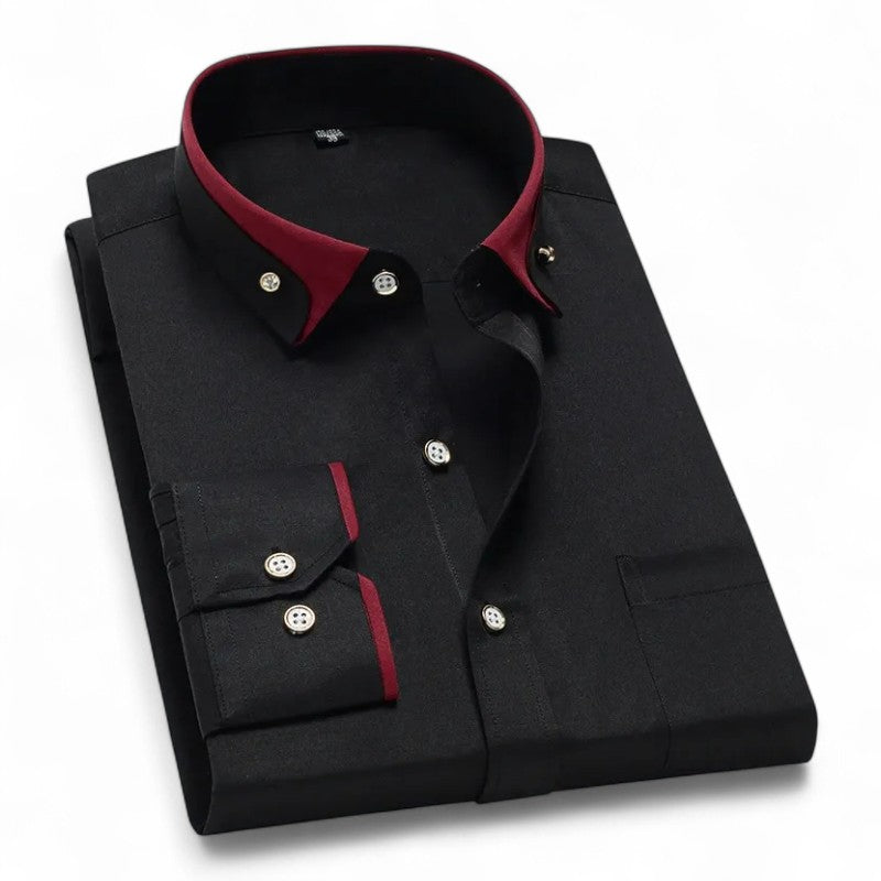 Lane - Shirt with Contrast Collar