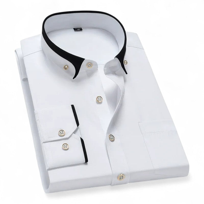 Lane - Shirt with Contrast Collar