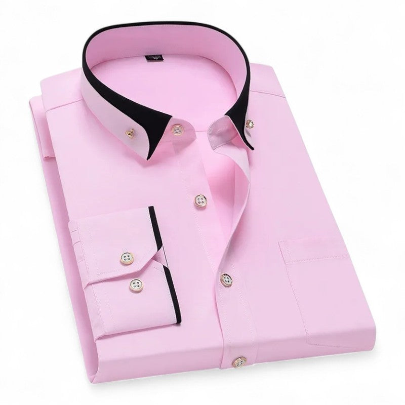 Lane - Shirt with Contrast Collar