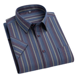 Nolan - Striped Short Sleeve Shirt