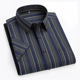 Nolan - Striped Short Sleeve Shirt